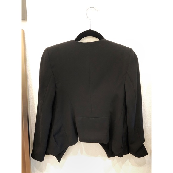 Express | Open front Crepe Blazer - Picture 6 of 8
